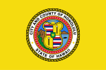 Honolulu County Flag